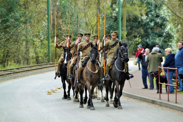 Horses at work